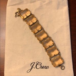 J Crew Gem Bracelet